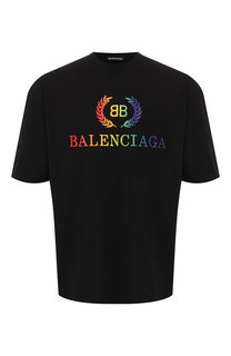 Хлопковая футболка Balenciaga