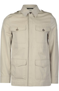 Хлопковая куртка-сафари на пуговицах Tom Ford