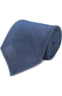 Шелковый вязаный галстук Tom Ford