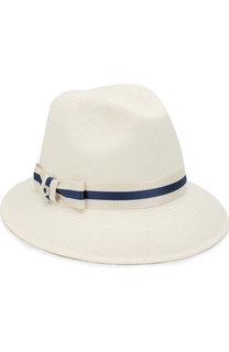 Соломенная шляпа Ingrid с лентой Loro Piana