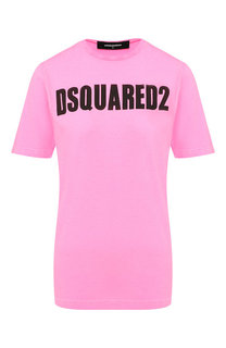 Хлопковая футболка Dsquared2