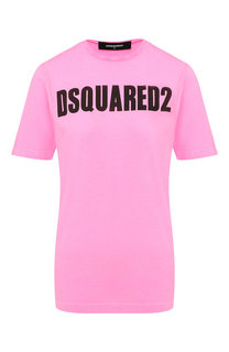 Хлопковая футболка Dsquared2