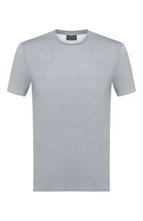 Футболка из вискозы Emporio Armani