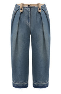 Укороченные джинсы Sacai