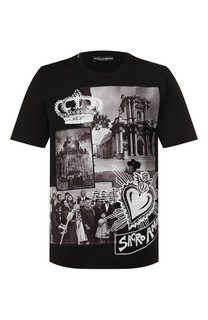 Хлопковая футболка Dolce & Gabbana