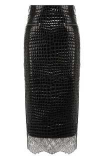 Кожаная юбка Tom Ford