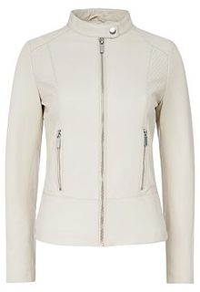 Куртка из натуральной кожи La Reine Blanche