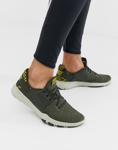 Кроссовки цвета хаки Nike Training Flex Control - Зеленый