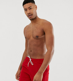 Красные шорты для плавания средней длины ASOS DESIGN Tall - Красный
