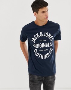 Футболка Jack & Jones Originals - Темно-синий