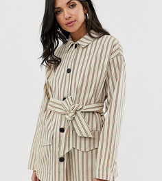 Куртка в полоску ASOS DESIGN Tall - Мульти