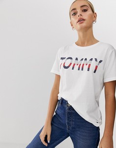 Футболка с логотипом Tommy Hilfiger - Белый