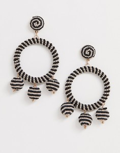 Серьги-кольца Pieces - Мульти