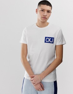 Футболка с принтом Calvin Klein Jeans - Белый