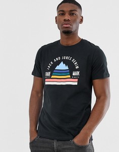 Футболка с логотипом Jack & Jones - Черный