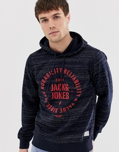 Свитшот с логотипом Jack and Jones core - Темно-синий