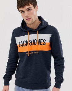 Свитшот с логотипом Jack and Jones core - Темно-синий