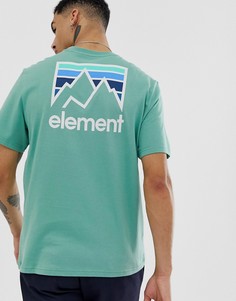 Зеленая футболка Element Joint - Зеленый