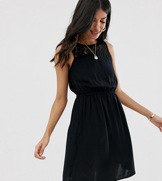 Платье с кружевной вставкой Vero Moda Tall - Черный