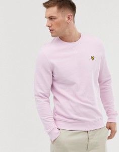 Свитшот с круглым вырезом Lyle & Scott - Фиолетовый