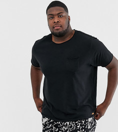 Футболка с необработанными краями Brave Soul - Черный