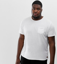 Футболка с необработанными краями Brave Soul - Белый