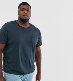 Футболка с необработанными краями Brave Soul - Темно-синий