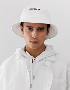 Белая панама с надписью Carhartt WIP - Белый