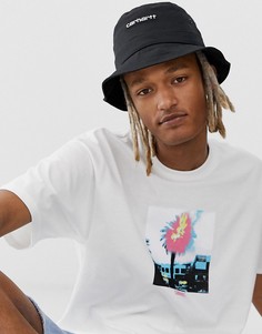 Черная панама с надписью Carhartt WIP - Черный