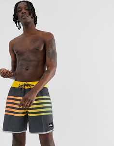 Черные шорты для плавания длиной 17 дюймов Quiksilver Everyday Grass Roots - Черный
