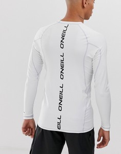 Белый рашгард с длинным рукавом ONeill Skins - Белый O`Neill