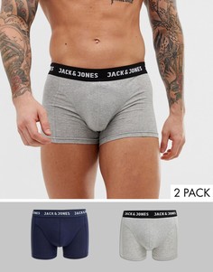 2 боксеров-брифов Jack & Jones - Серый