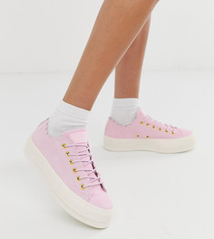 Розовые кеды с волнистыми краями Converse Chuck Taylor Ox - Розовый