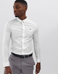 Белая облегающая эластичная рубашка Jack Wills - Белый