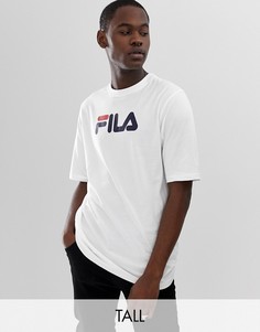 Белая футболка с большим логотипом Fila Tall Eagle - Белый