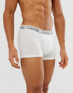 Белые боксеры-брифы Calvin Klein - Белый