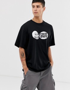 Черная футболка с логотипом Cheap Monday - Черный