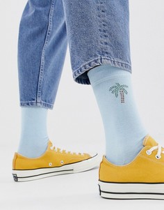 Носки с рисунком пальм ASOS DESIGN - Мульти