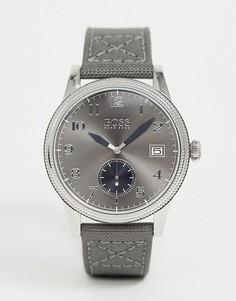 Часы с парусиновым ремешком BOSS 1513684 Legacy - Серый