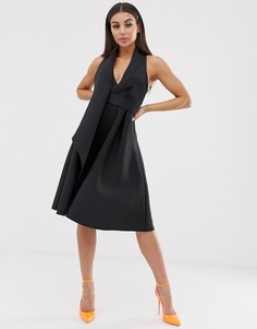 Платье миди для выпускного ASOS DESIGN - Черный
