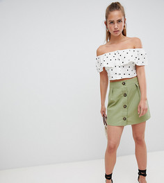 Мини-юбка PrettyLittleThing - Зеленый