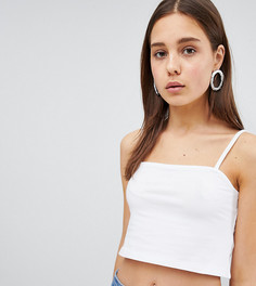 Короткий топ на бретелях с квадратным вырезом New Look - Мульти
