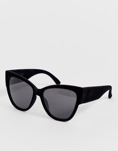 Черные солнцезащитные очки кошачий глаз ALDO - Черный