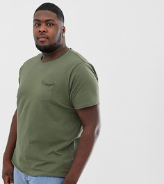 Футболка с необработанными краями Brave Soul - Зеленый