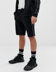 Спортивные шорты с окантовкой D-Struct - Черный