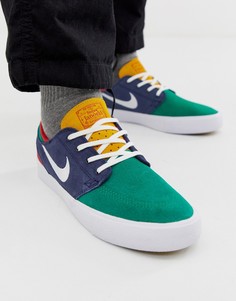Кроссовки в стиле пэтчворк Nike SB Zoom Janoski - Мульти