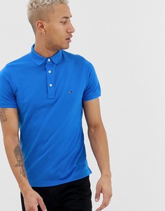 Приталенная футболка-поло Tommy Hilfiger - Синий