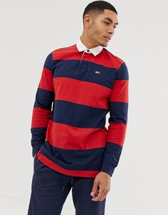 Рубашка регби Tommy Jeans tommy classics - Черный