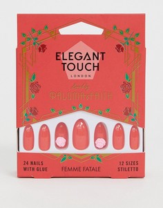 Накладные ногти Elegant Touch X Paloma Faith - Femme Fatale - Красный