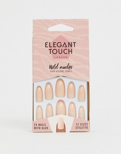 Накладные ногти Elegant Touch Wild Nudes - You Glow Girl - Розовый